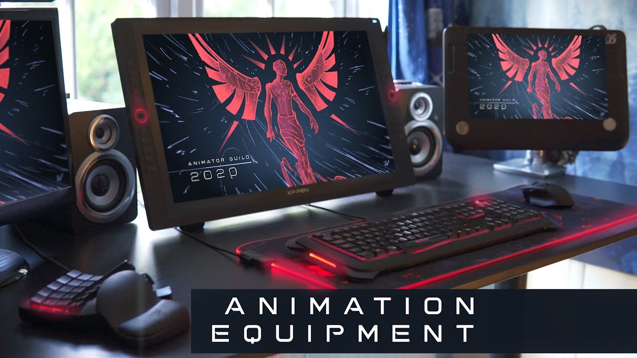 Desk Tour of a Professional Animator