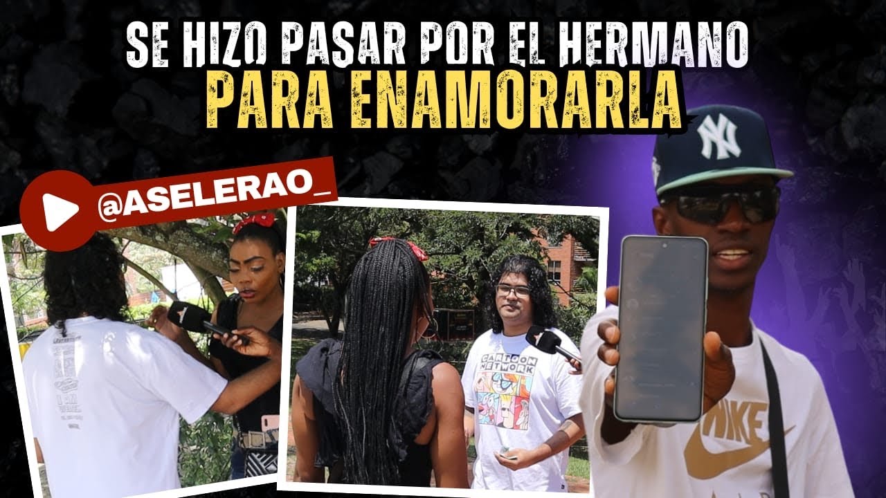 La conquistó haciéndose pasar por otra persona