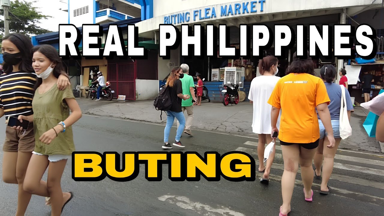 Hidden Life Scenes in Buting Pasig, Philippines (4K HD)