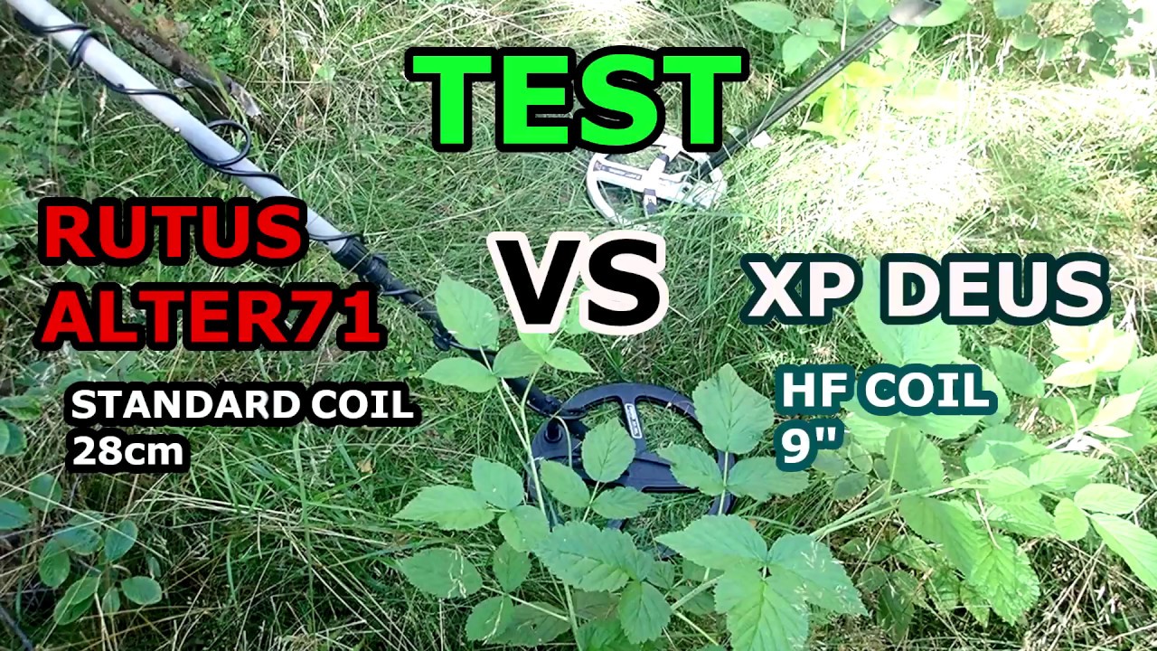 RUTUS ALTER 71 vs DEUS ver. 5.1 HF 9'' Real object test