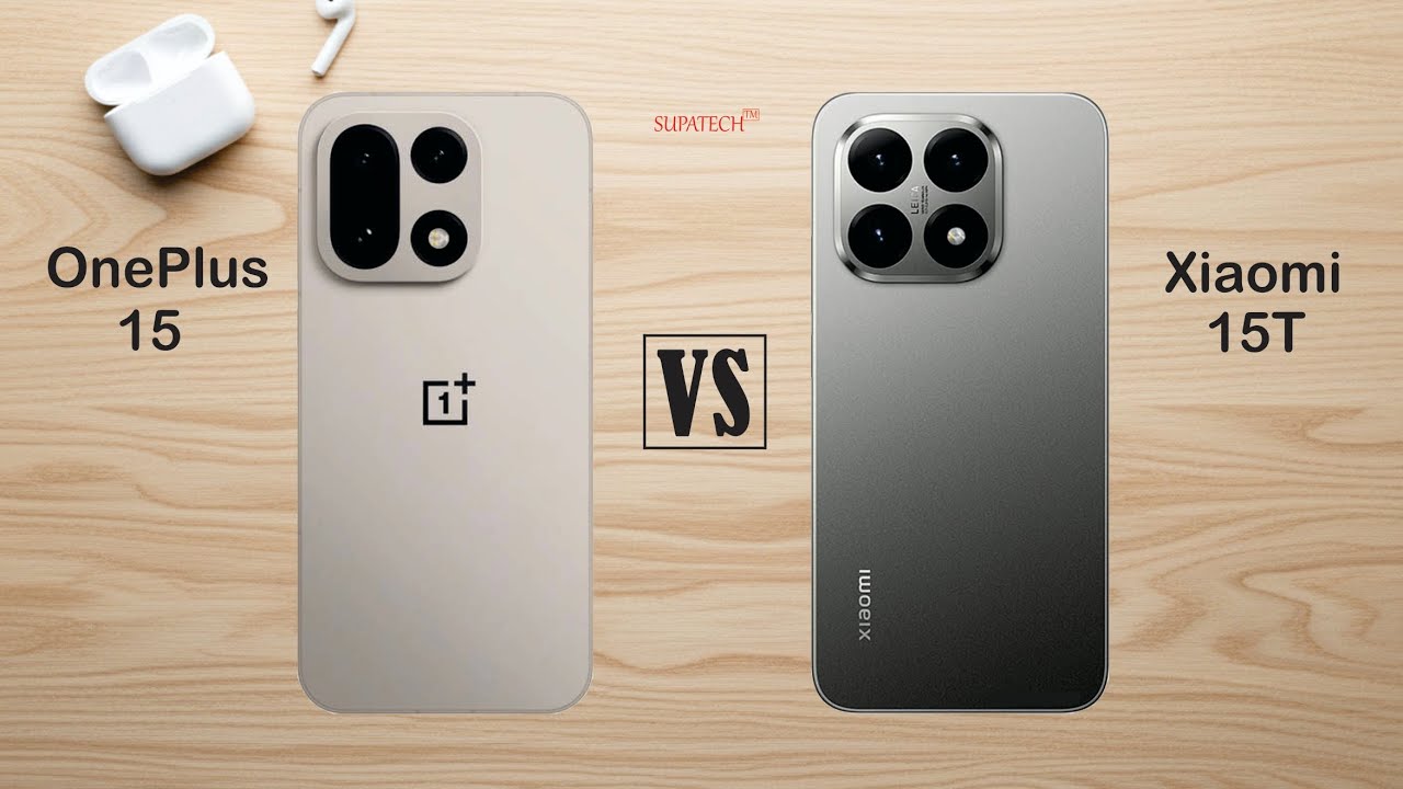 OnePlus 15 vs Xiaomi 15T | Full Video Comparison 