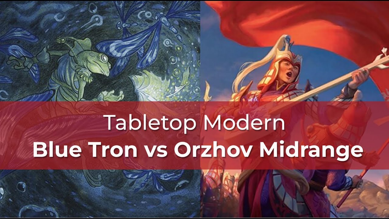 Mono Blue Tron vs Orzhov Midrange | TDM Modern | MTG