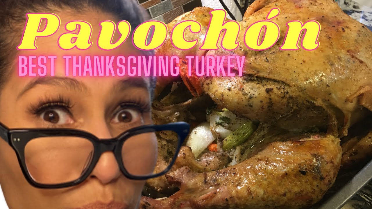 THANKSGIVING TURKEY: Puerto Rican style, step by step instructions. Jugoso, sabroso Pavochón.