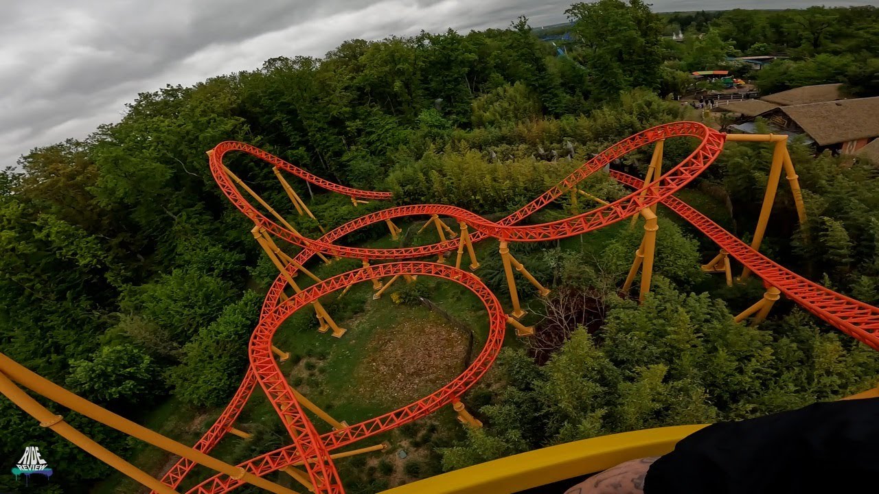 Le Twist - POV - Le Pal - MACK Rides - Spinning Coaster / Twist
