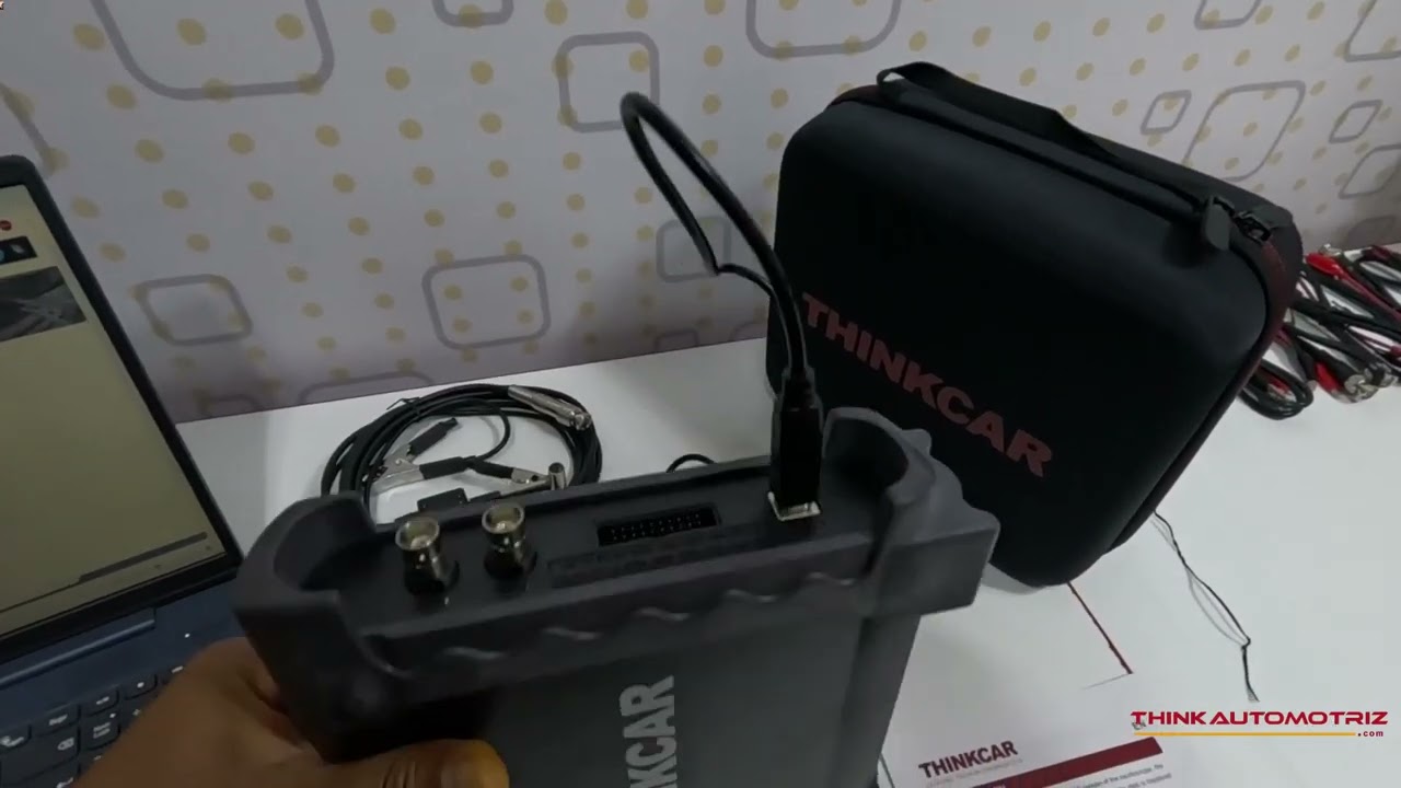 Thinkcar Osciloscopio 1008c - Instalacion