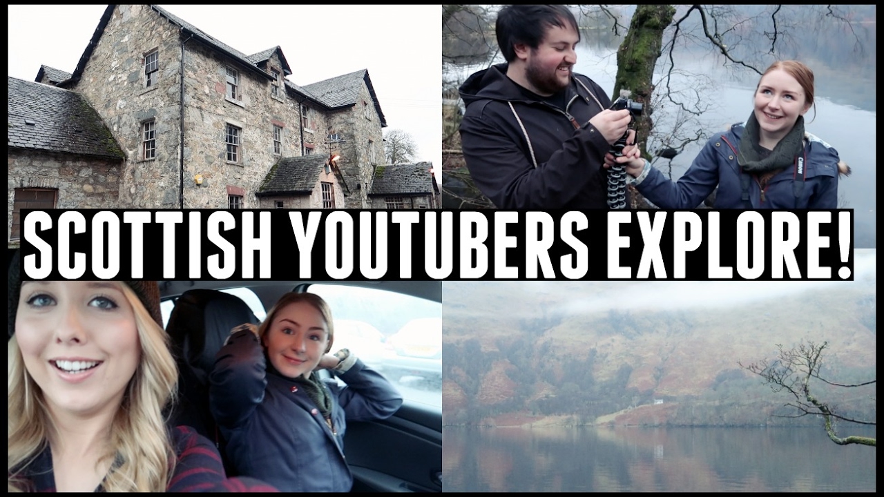 SCOTTISH YOUTUBERS EXPLORE LOCH LOMOND!