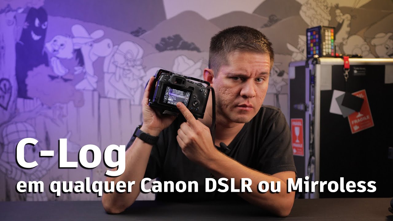 Utilize agora mesmo o C-Log em qualquer DSLR ou Mirroless da Canon!!  #006