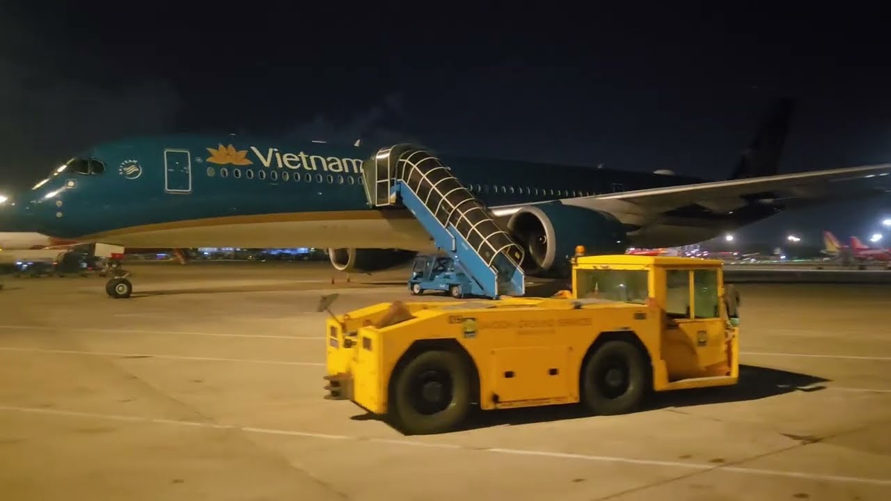 DEL - SGN - Air India - Ride from plane to terminal at SGN in Ho Chi Minh City, Vietnam - May 2025