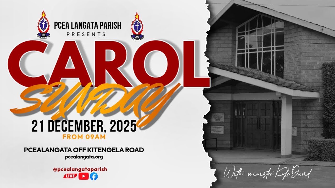 CAROL SUNDAY SERVICE  2IST DEC 2025