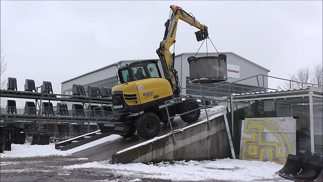 New Yanmar B75W with Yanmar engine, Stage 5.