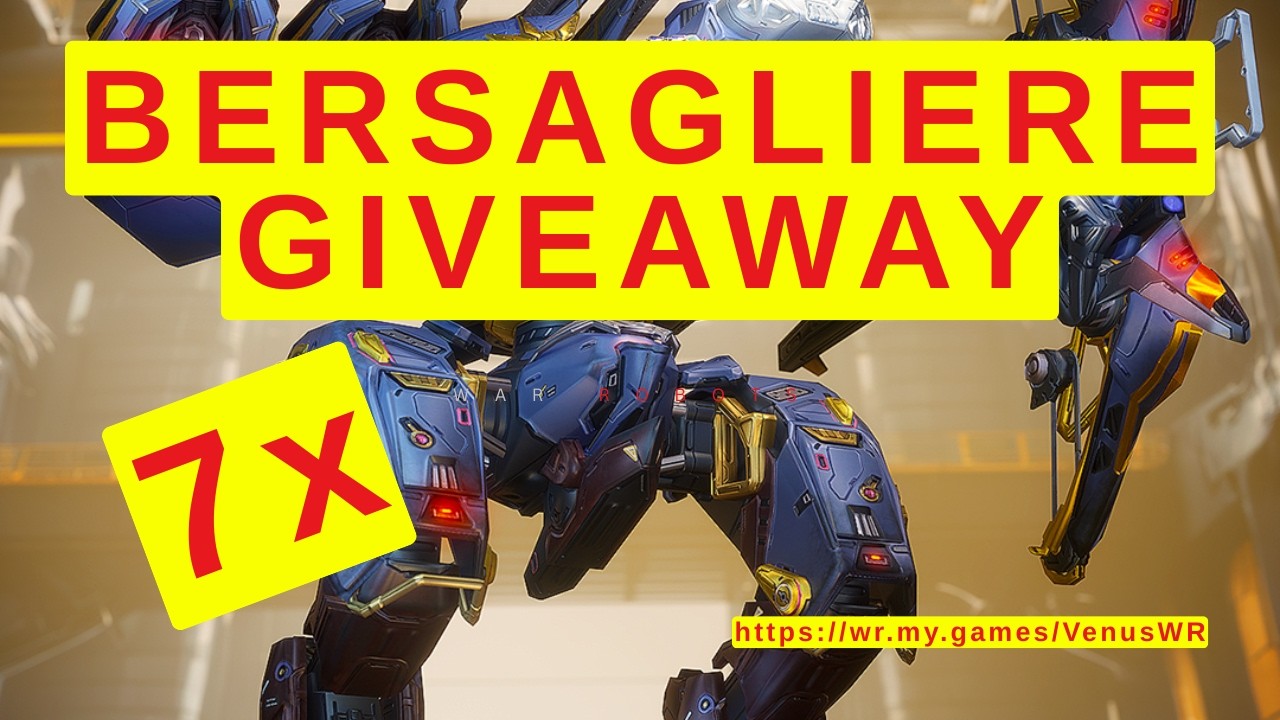 Bersagliere Giveaway - War Robots  #WRWinBersagliere2