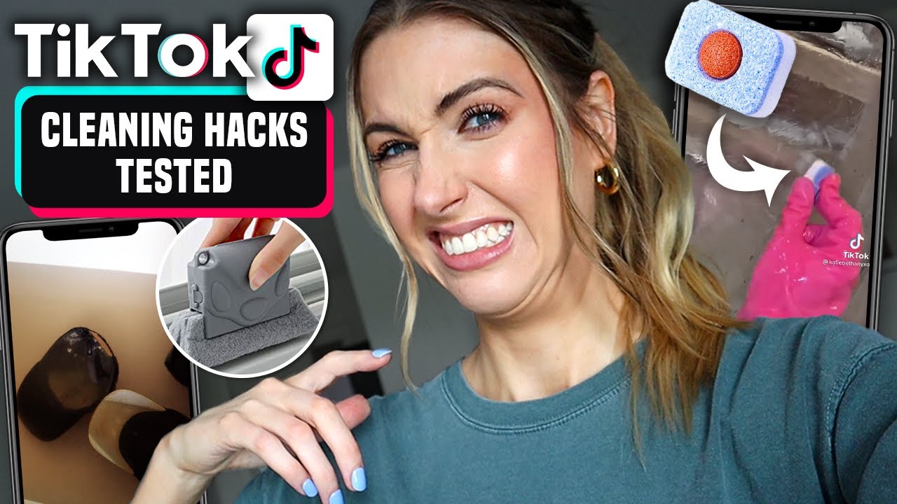 Testing Viral HOME CLEANING HACKS I Found on TIK TOK... is anything worth trying??