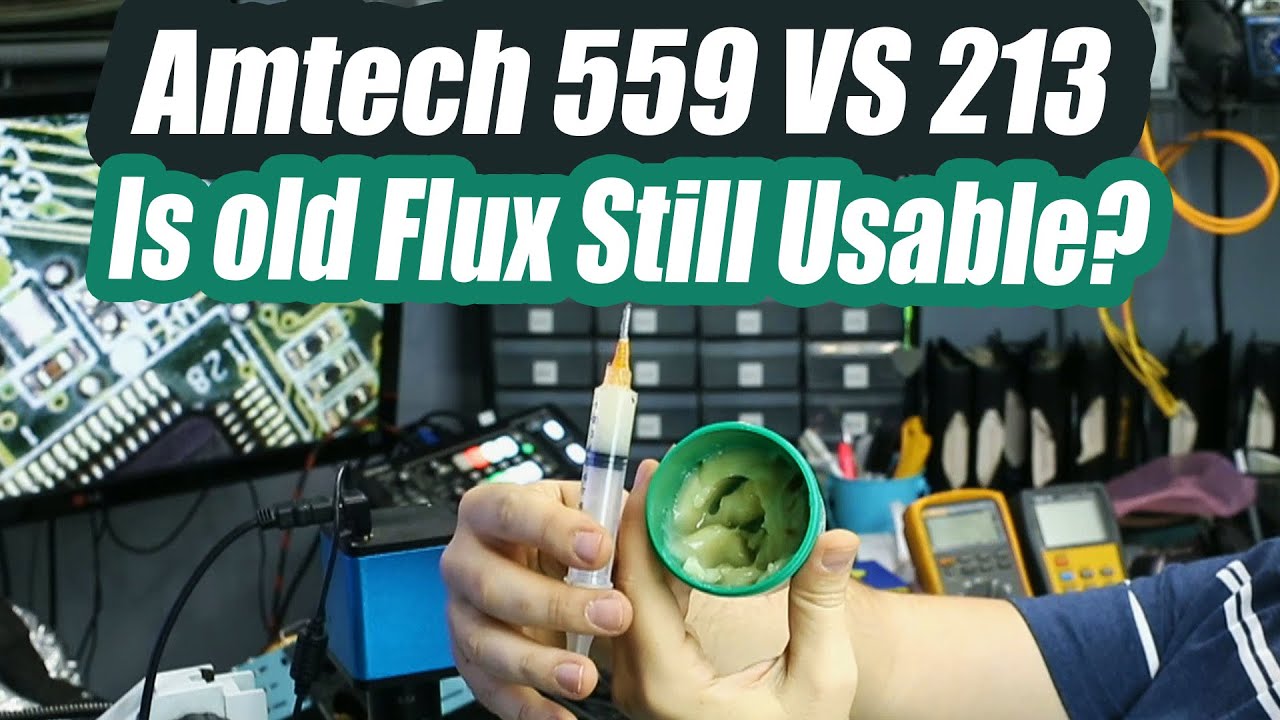 Amtech Flux 559 против 213 на практике и можно ли использовать старый флюс?