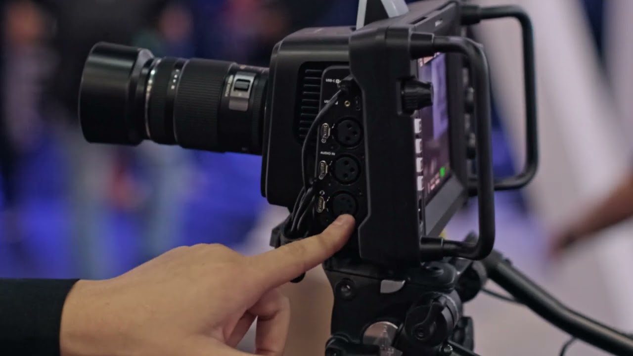O melhor setup de câmera para LIVES! Blackmagic Studio Camera 4K Pro