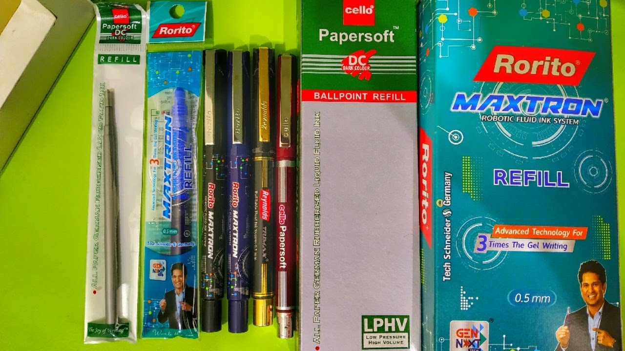 Unboxing Rorito Maxtron And Cello Papersoft Refill