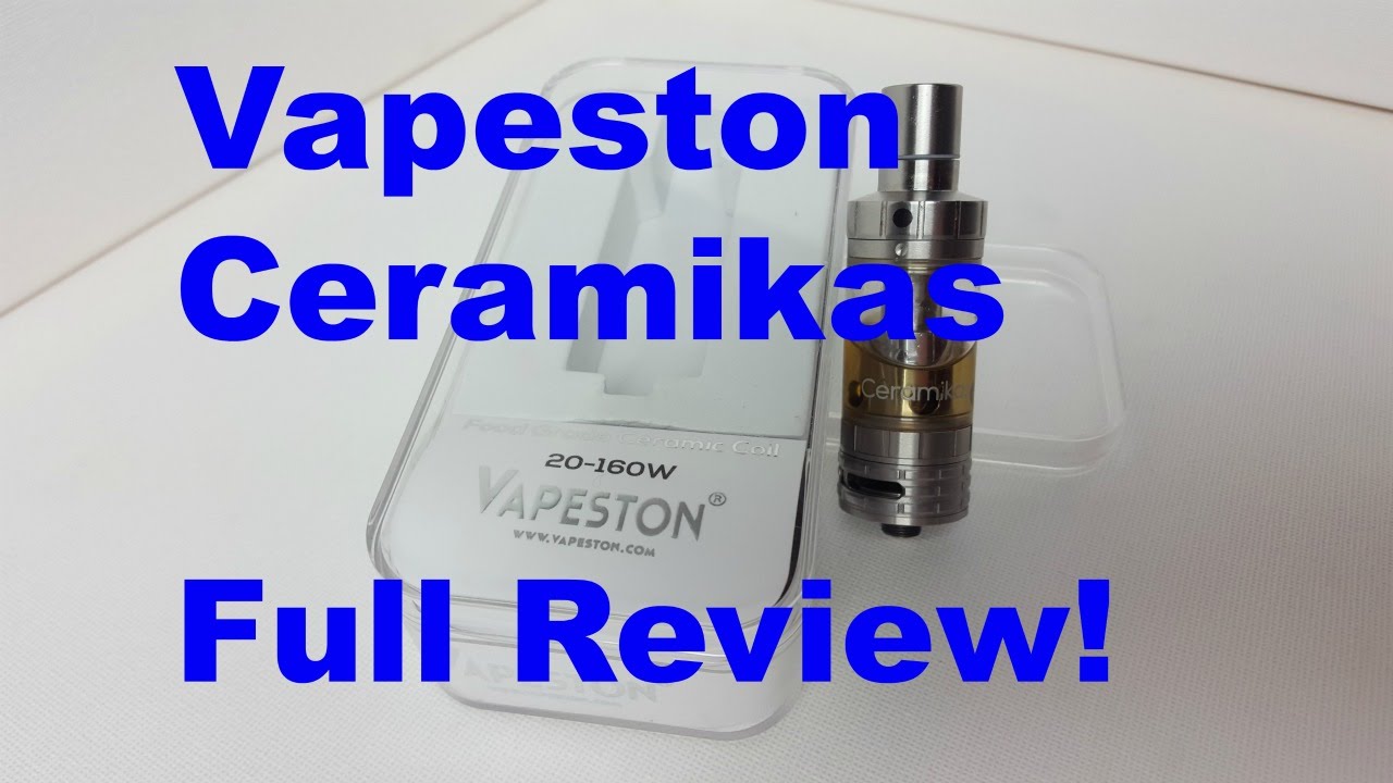 Vapeston Ceramikas or Ceramika | Sub Ohm Tank Review