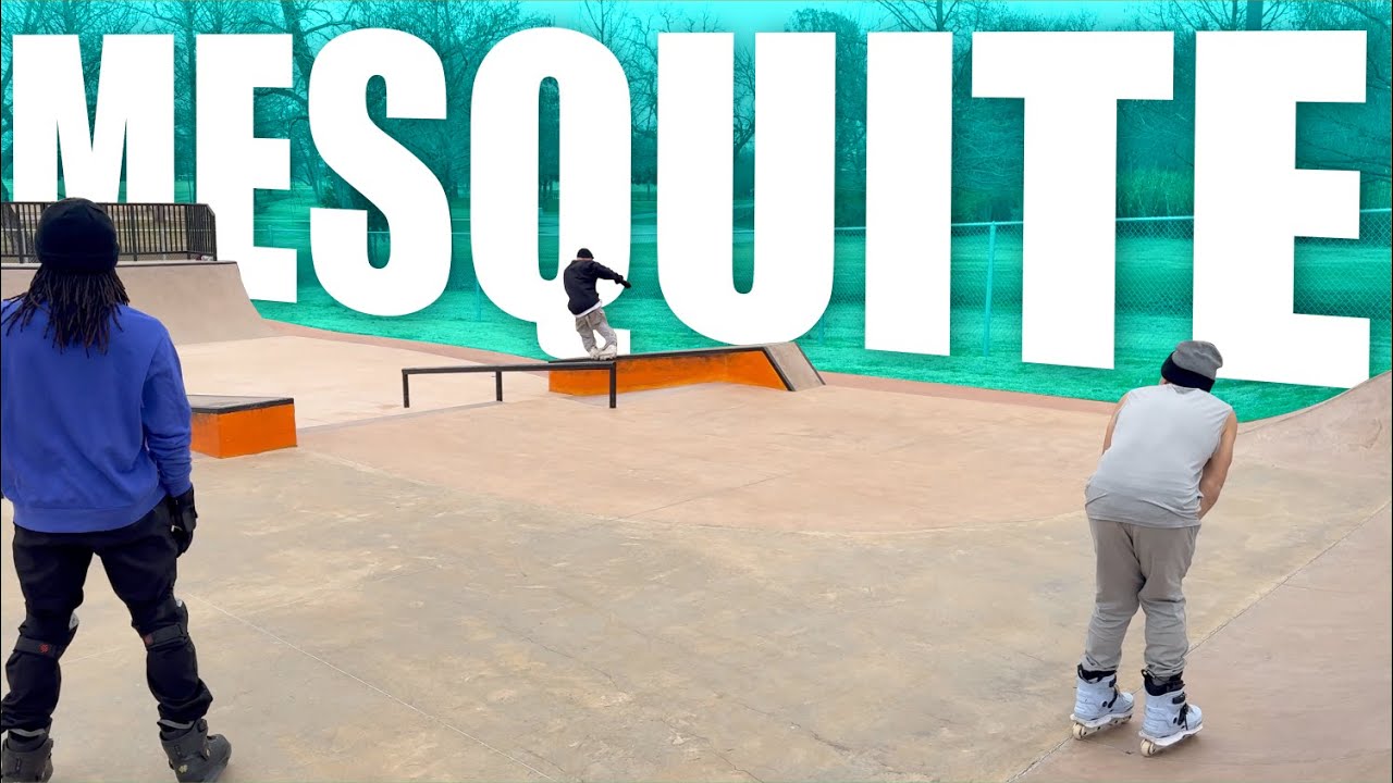 First time at Mesquite  Skatepark (Westlake)