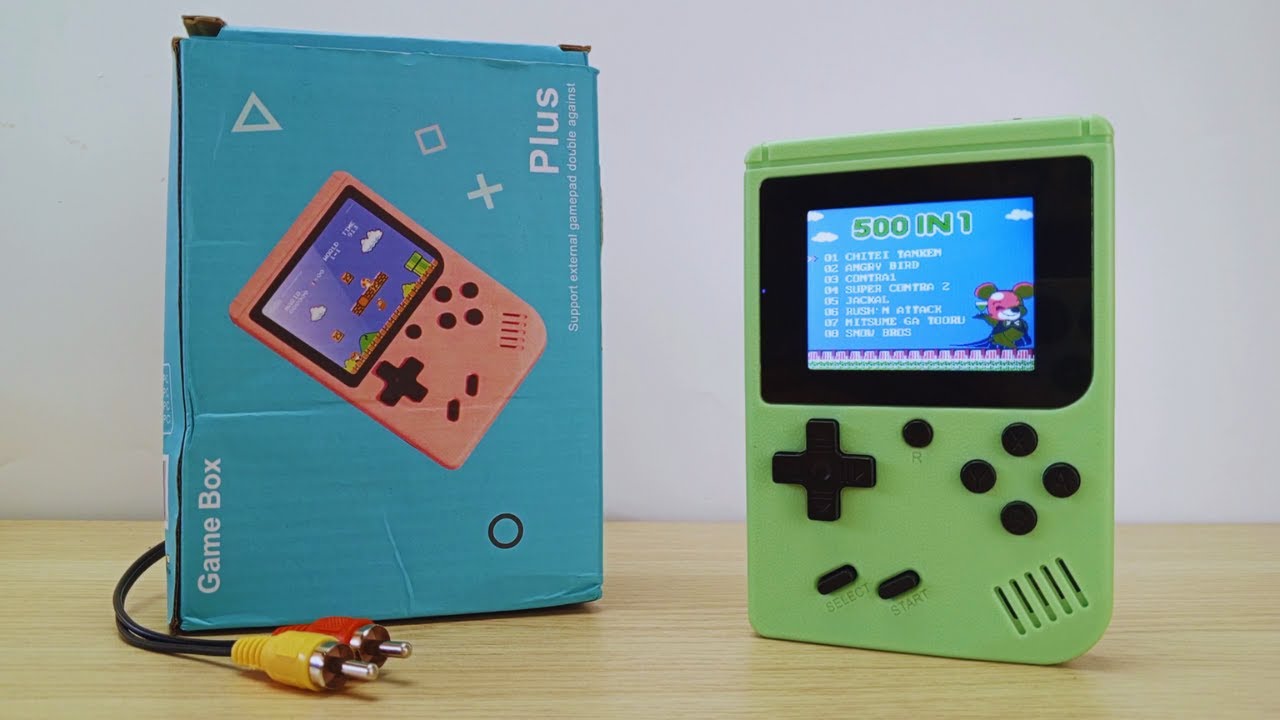 Game Box, a not-so-great Game Boy clone from AliExpress