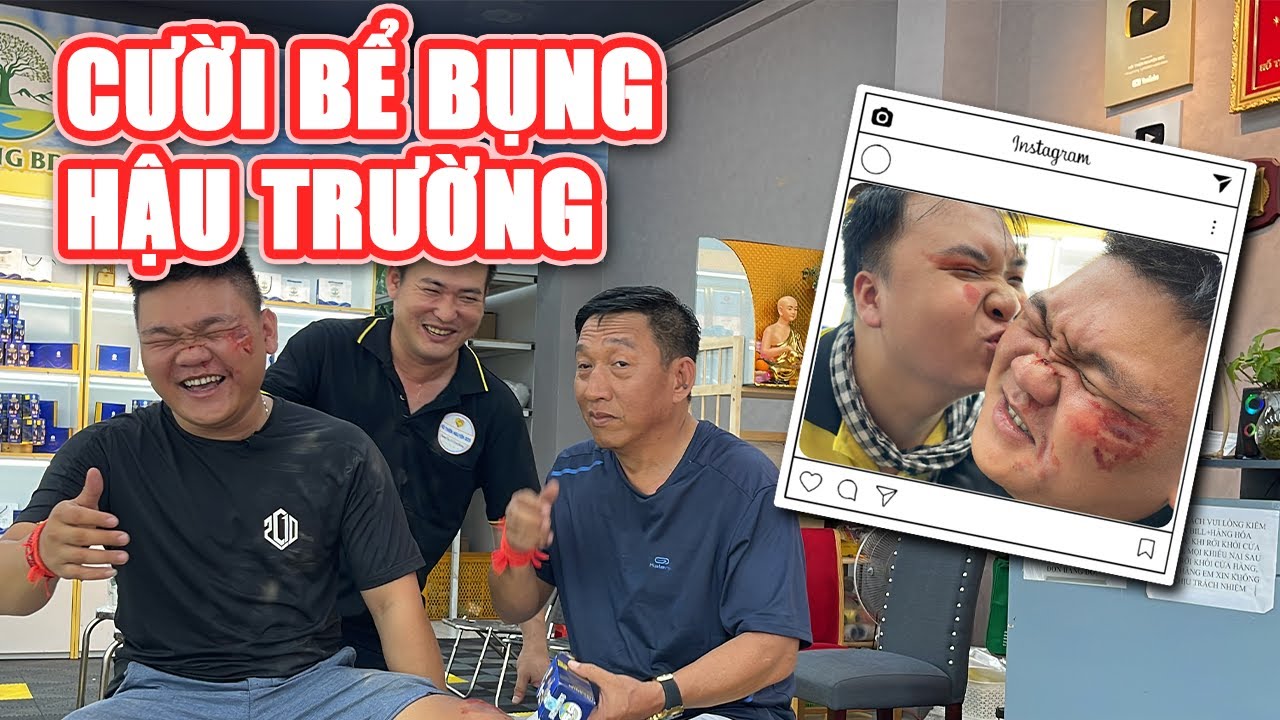 Cười nghiêng ngả cảnh hậu trường với biên đạo múa 8 Sang l 8 Sang và dàn đệ tử đóng phim