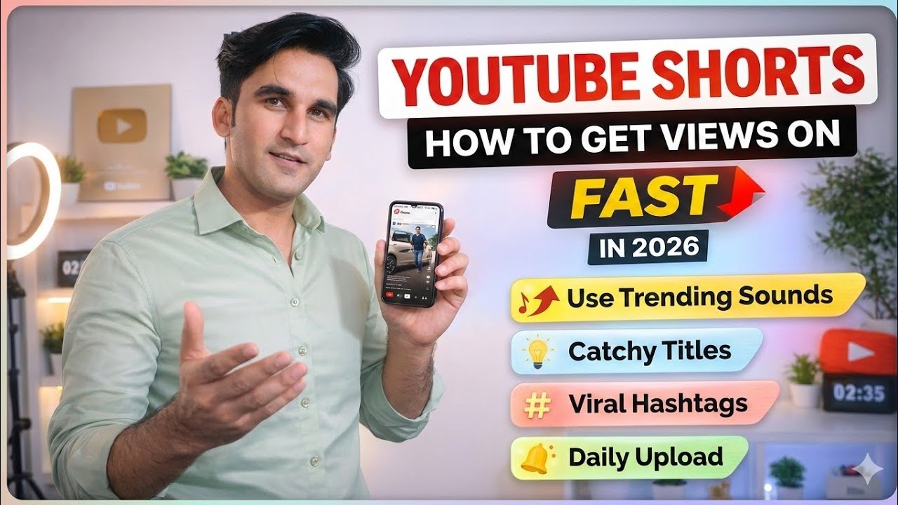 How to get views on you tube Shorts Fast in 2026/4 secret Tips