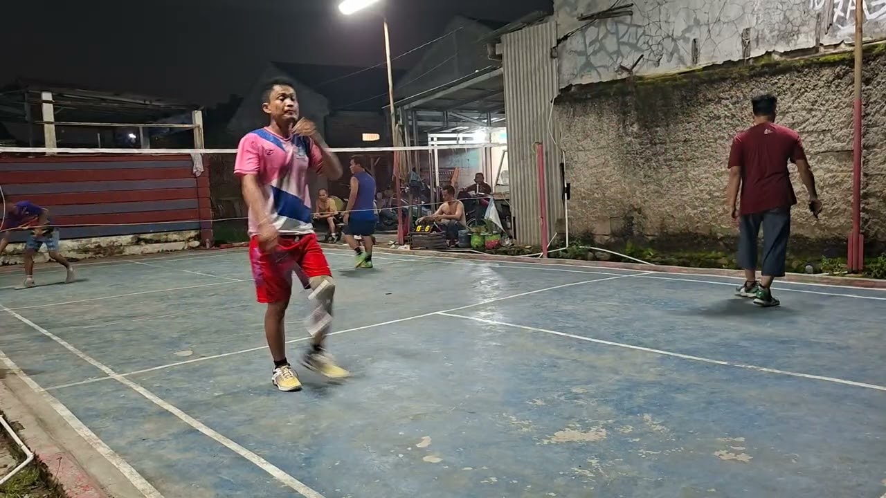BWF Prindavan 😂 JEFRI/DUL vs EMIN/BAYU Badminton Outdoor PB.BELPAS Sepatan Bandara Soetta