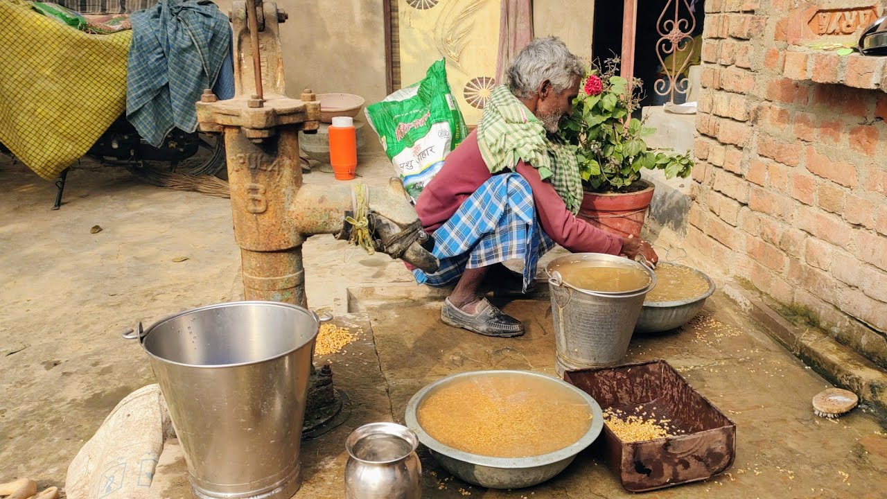 Gehu ko Pani me dhona pada | vlog 