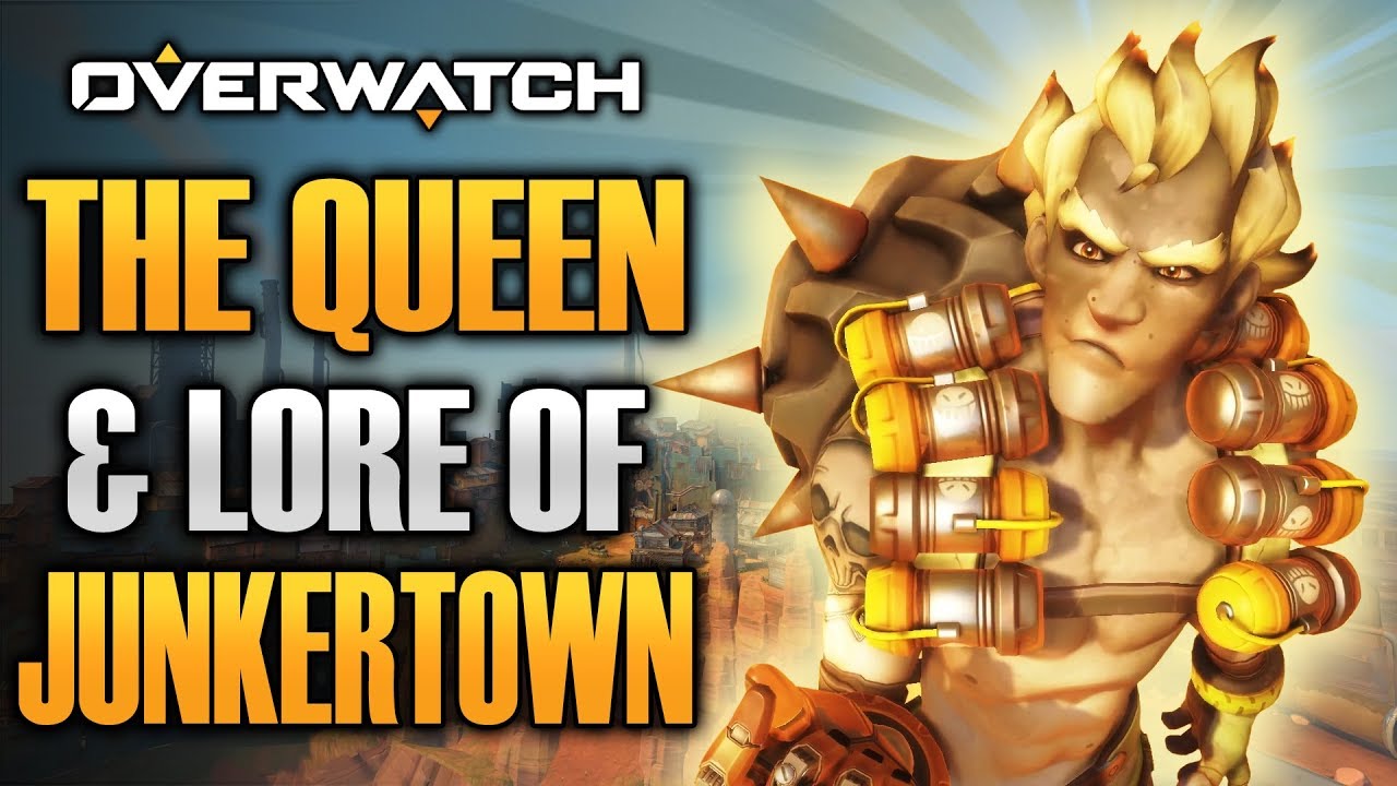 OVERWATCH: Junkertown Map Lore - THE QUEEN & Home of the Junkers!