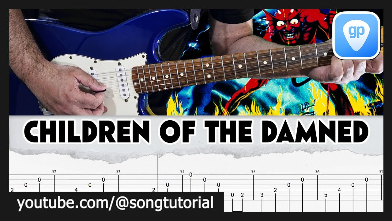 Iron Maiden | Children of the Damned | TAB | Guitar Cover | Lesson