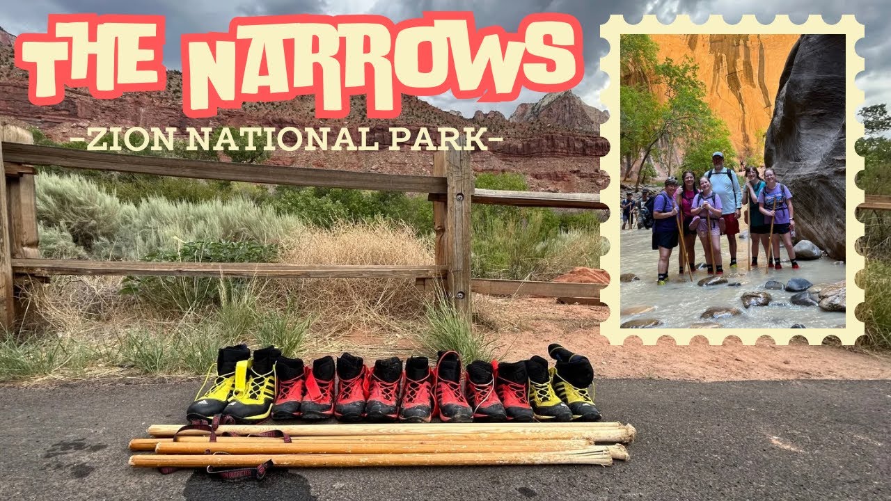 The Narrows Hike to Wall Street: Family Fun in Zion National Park! 🌊🏞️