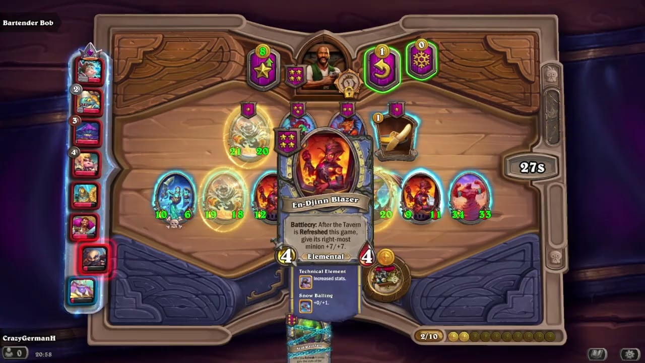 Hearthstone Battlegrounds Android Gameplay 