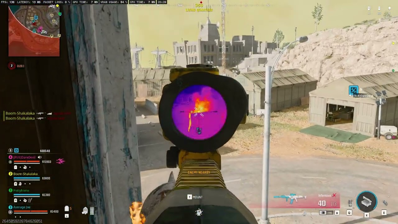 S6E33 Rebirth Island: Warzone Victory AMD Ryzen 5 9600x AMD RX 9060 XT 4K settings