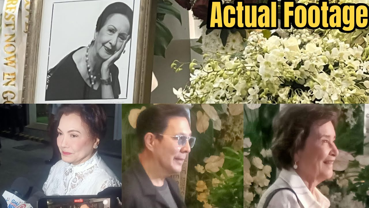 Gloria Romero UNANG GABI ng Lamay DINAGSA agad ng Kaniyang mga Kaibigan sa Industriya