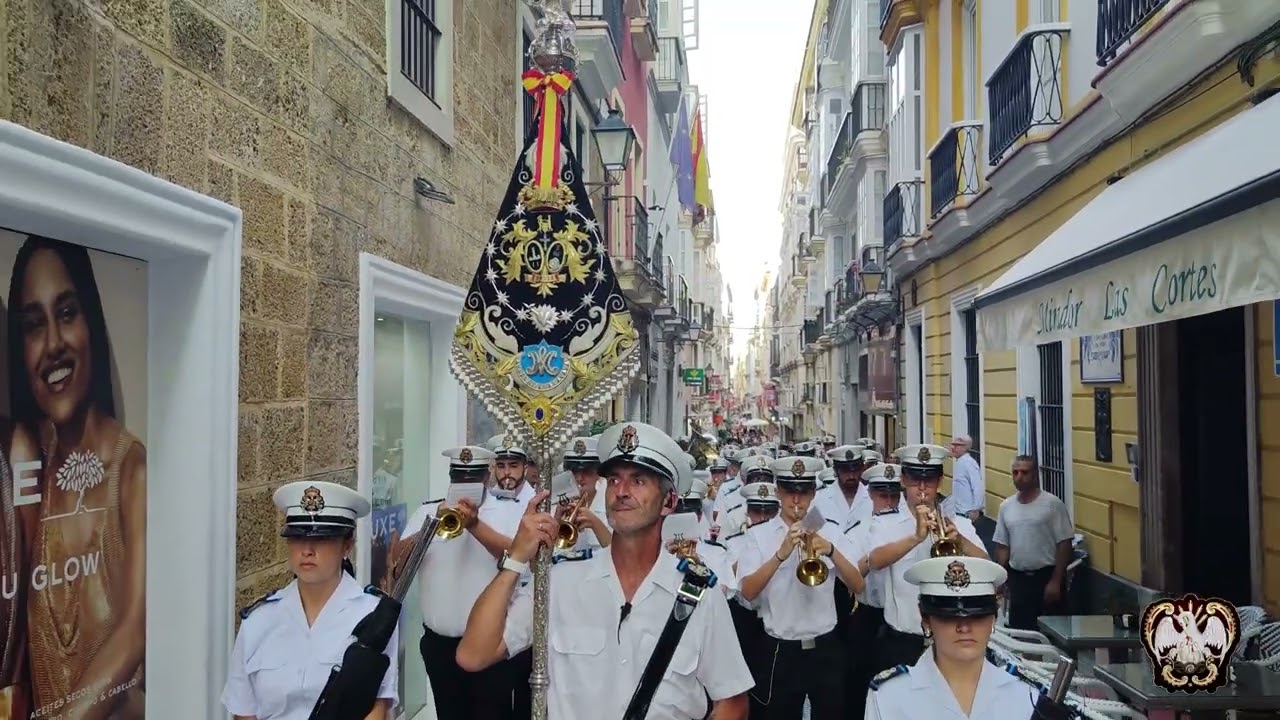 Pasacalles AM Ecce Mater a San Francisco, Corpus Christi Cádiz 2025