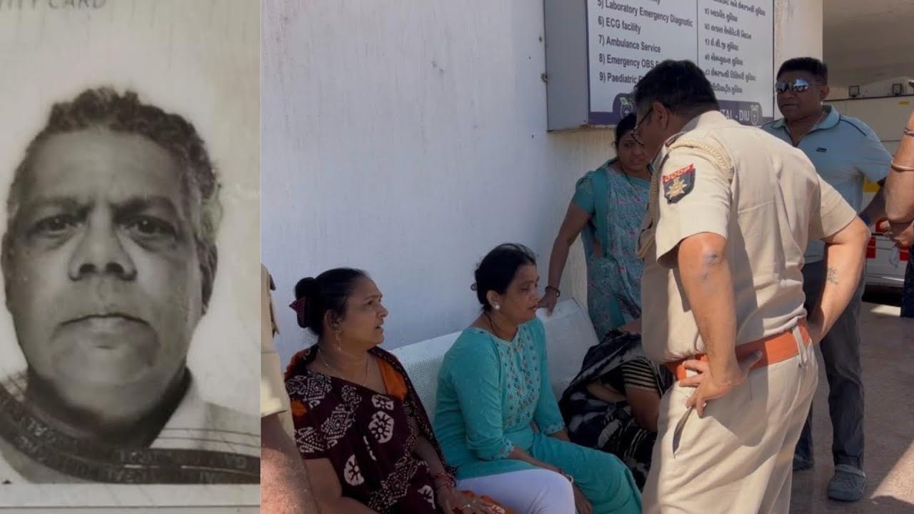 દીવ - ઘોઘલા ચેક પોસ્ટ પાસે ટ્રેક્ટર સાથે અકસ્માત મા NRI શખ્સ નું નિધન. #shakilkashmani  #yesdiu
