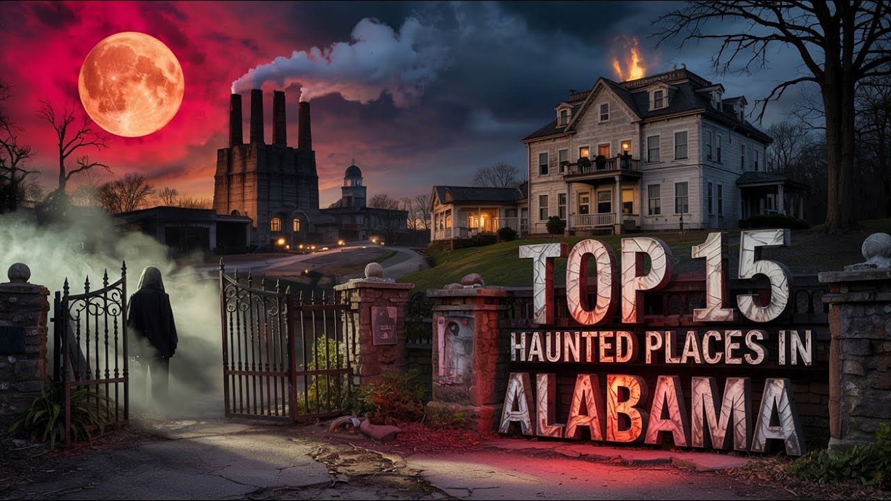 15 Most Haunted Places in Alabama | Real Ghost Sightings That Locals Still Fear