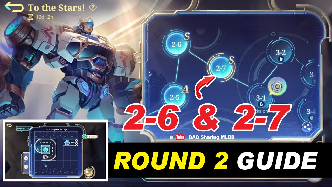 MLBB TO THE STARS 2-6 and 2-7 on ROUND 2 | Johnson new Skin 7th Anniversary Celebration