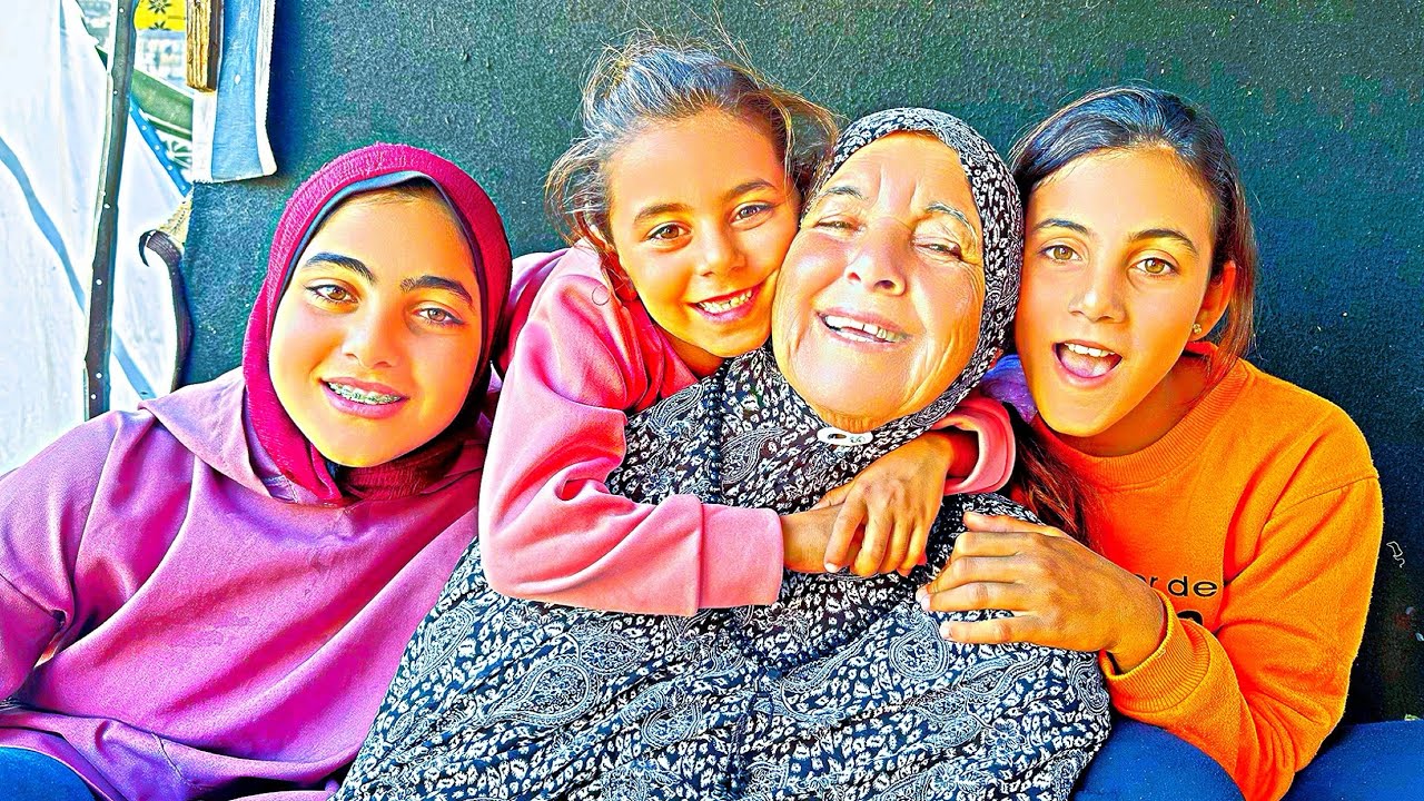 رحنا زيارة على خيمة ستو وعمو | أول زياره بعد النزوح 🥹