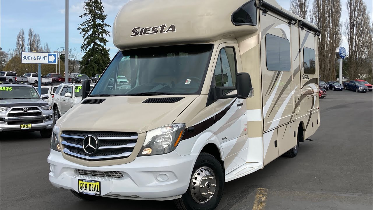 2016 Mercedes-Benz Class C RV Siesta Sprinter 24SS