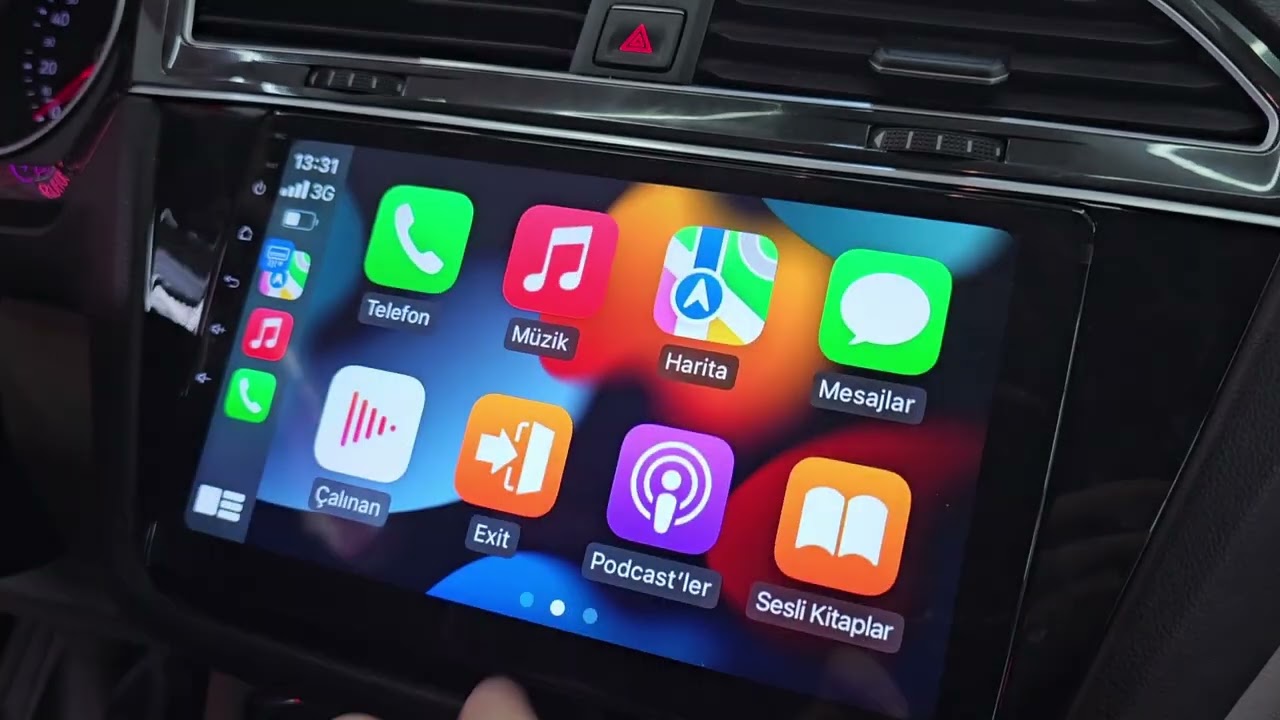Volkswagen Tiguan Kablosuz Carplayli Android Multimedya 