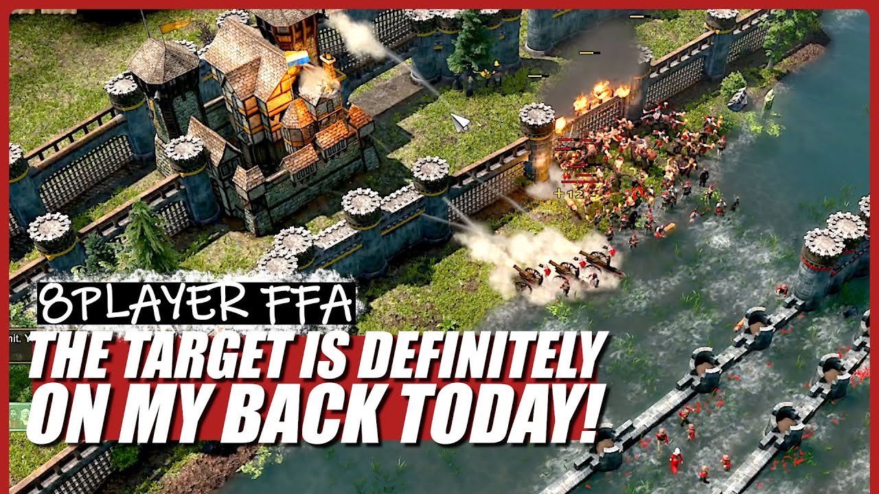 [AOE3] I Played Random Civ In This 8 Player FFA!