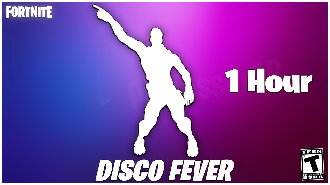 Fortnite Disco Fever Emote 1 Hour version!