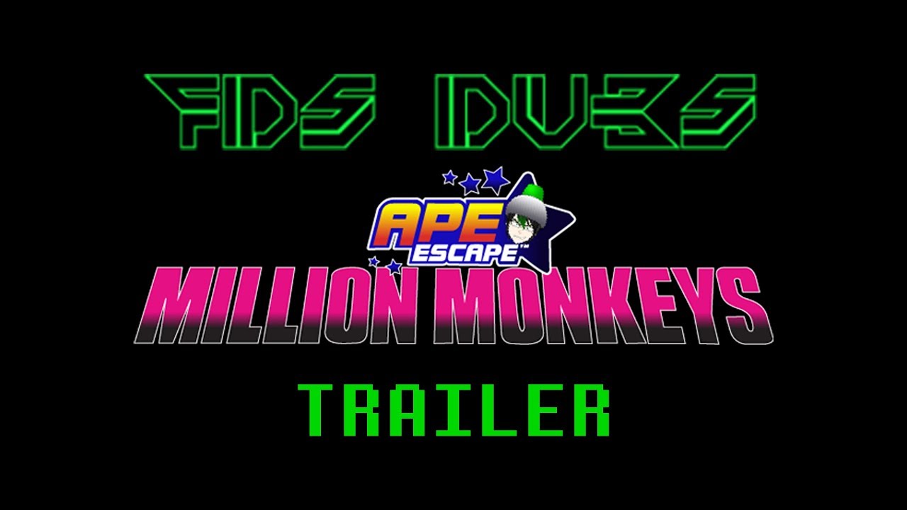 FDS Dubs- Ape Escape: Million Monkeys (Trailer)