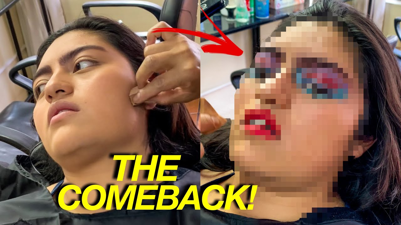I REVISITED THE WORST REVIEWED MAKEUP SALON A YEAR LATER 😬😳