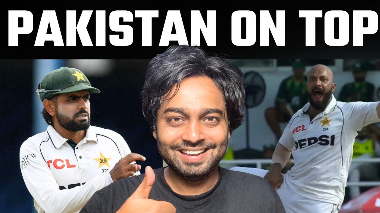 PAK vs WI 2nd Test Day 3 Highlights: Sajid Khan Spins Pakistan on top | Babar Azam Run Out