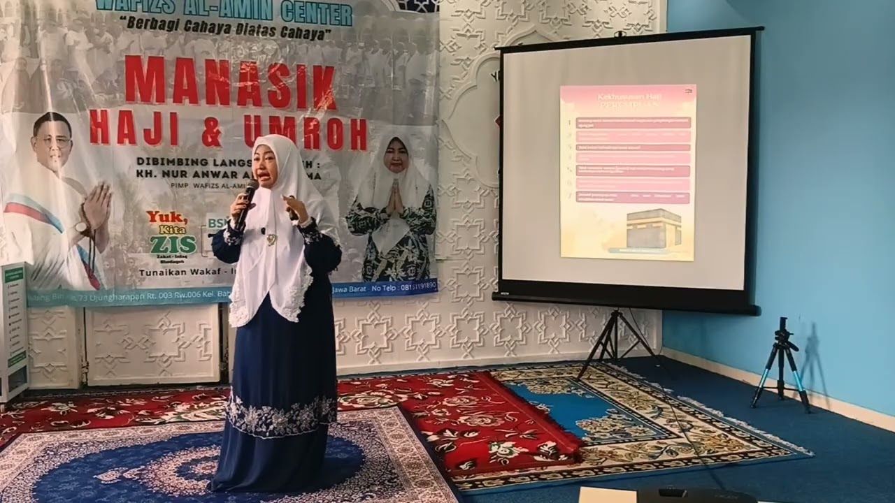 BIMSIK HAJI 2026 : FIQIH HAJI WANITA & PERLENGKALAN HAJI WANITA by Uswatun Hasanah KBIHU WAC