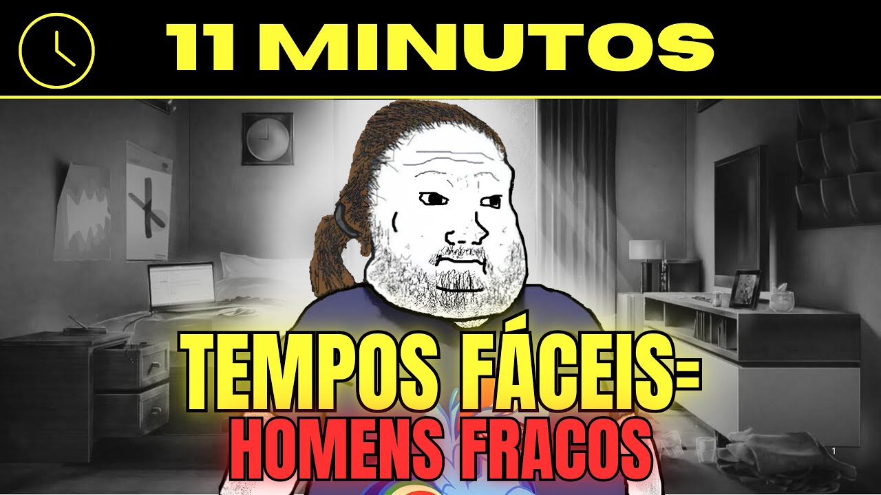 A DECADÊNCIA da MASCULINIDADE é PLANEJADA (o fim do homem)