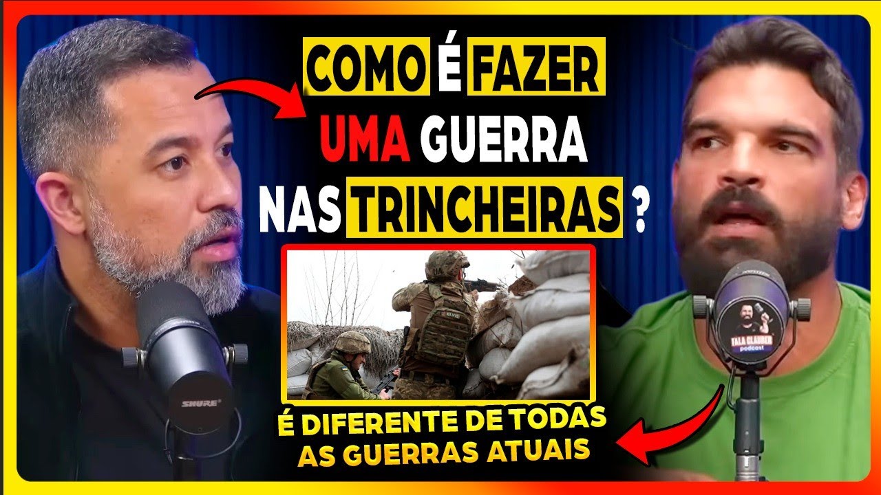COMANDANTE na UCRÂNIA revela DETALHES sobre GUERRA nas TRINCHEIRAS | Fala Glauber