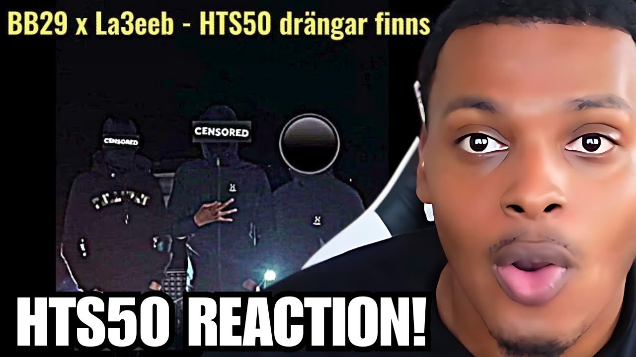 Duha Reacts to Unreleased Swedish Rap! BB29 x La3eeb - HTS50 dr&auml;ngar finns (English Subtitles)