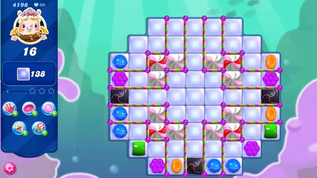 Candy Crush Saga LEVEL 4196 NO BOOSTERS (new version)🔄✅
