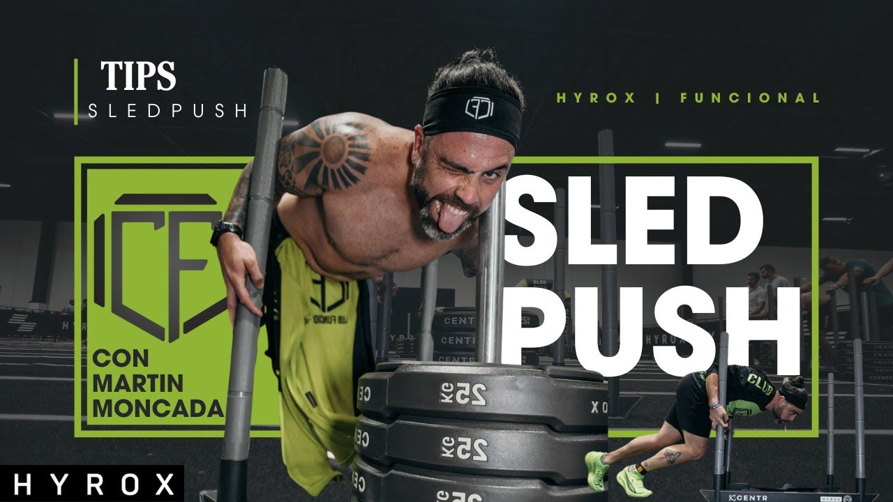 El SECRETO del SLED PUSH en HYROX: mejora tu tiempo con esta técnica 🔥